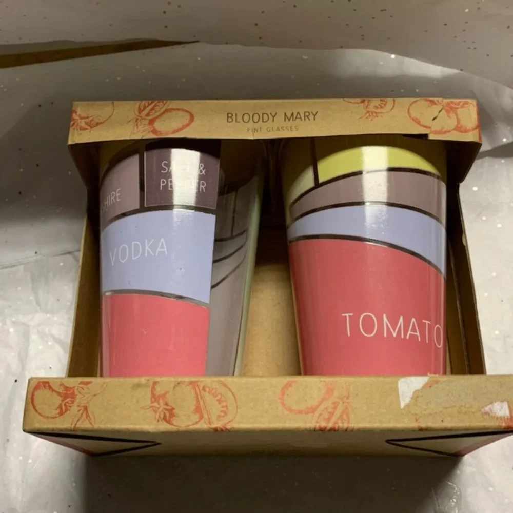 Bloody Mary 2 Pint Glasses